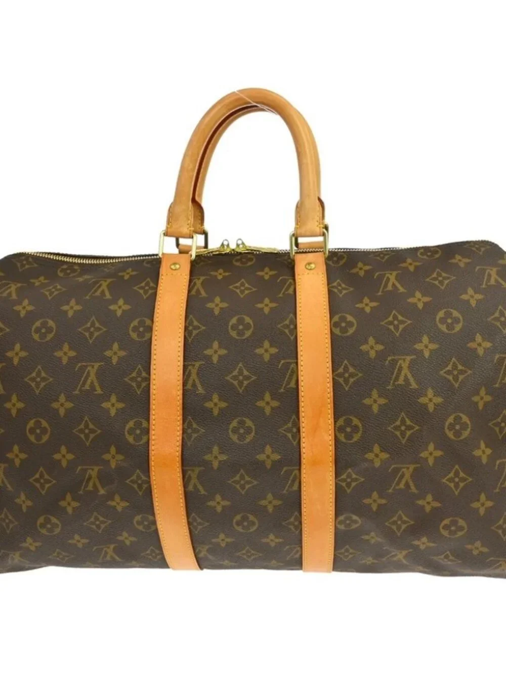 BUYIT03 LOUIS VUITTON KEEPALL 45 DUFFLE HANDBAG MONOGRAM M41428 DU3190 RQ02896 - Picture 2 of 14